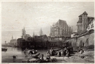 Köln városa, M. J. Sterling metszete